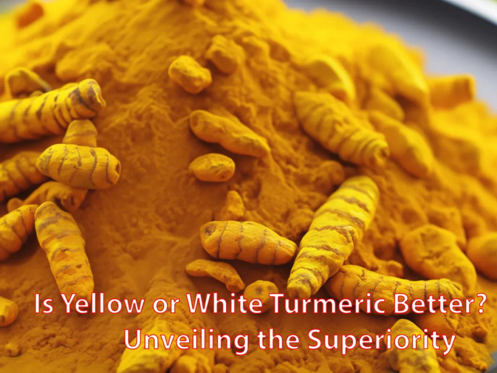 Is Yellow or White Turmeric Better? Unveiling the Superiority