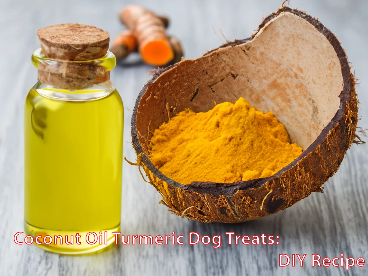 Coconut Oil Turmeric Dog Treats: DIY Recipe