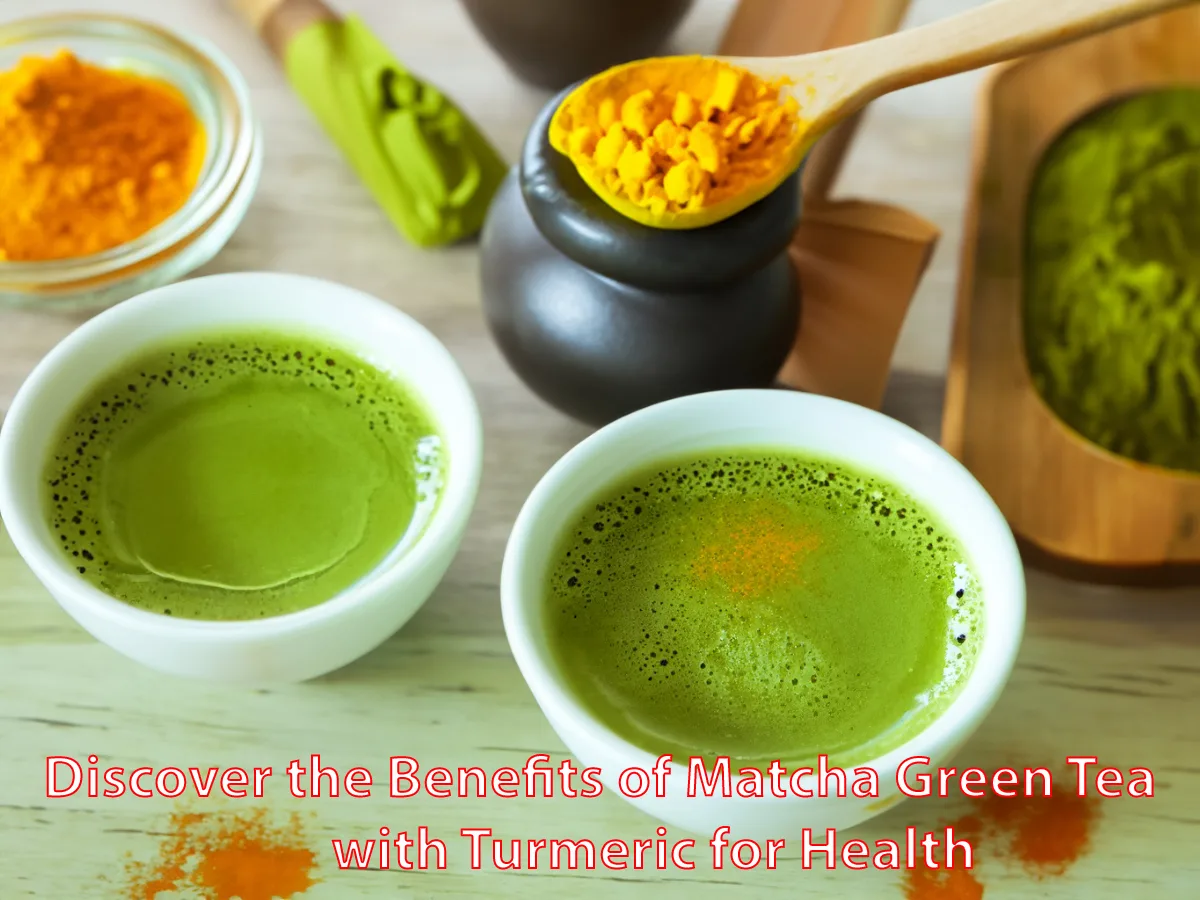 Discover the Benefits of Matcha Green Tea with Turmeric for Health