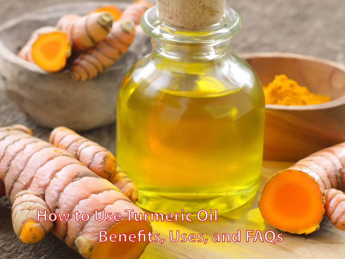 How to Use Turmeric Oil: Benefits, Uses, and FAQs