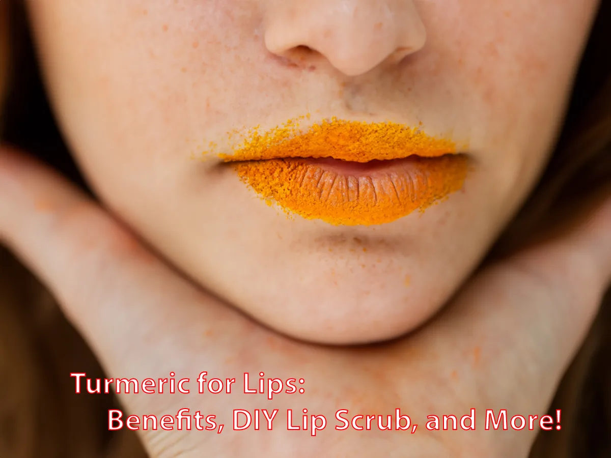 Turmeric for Lips: Benefits, DIY Lip Scrub, and More!