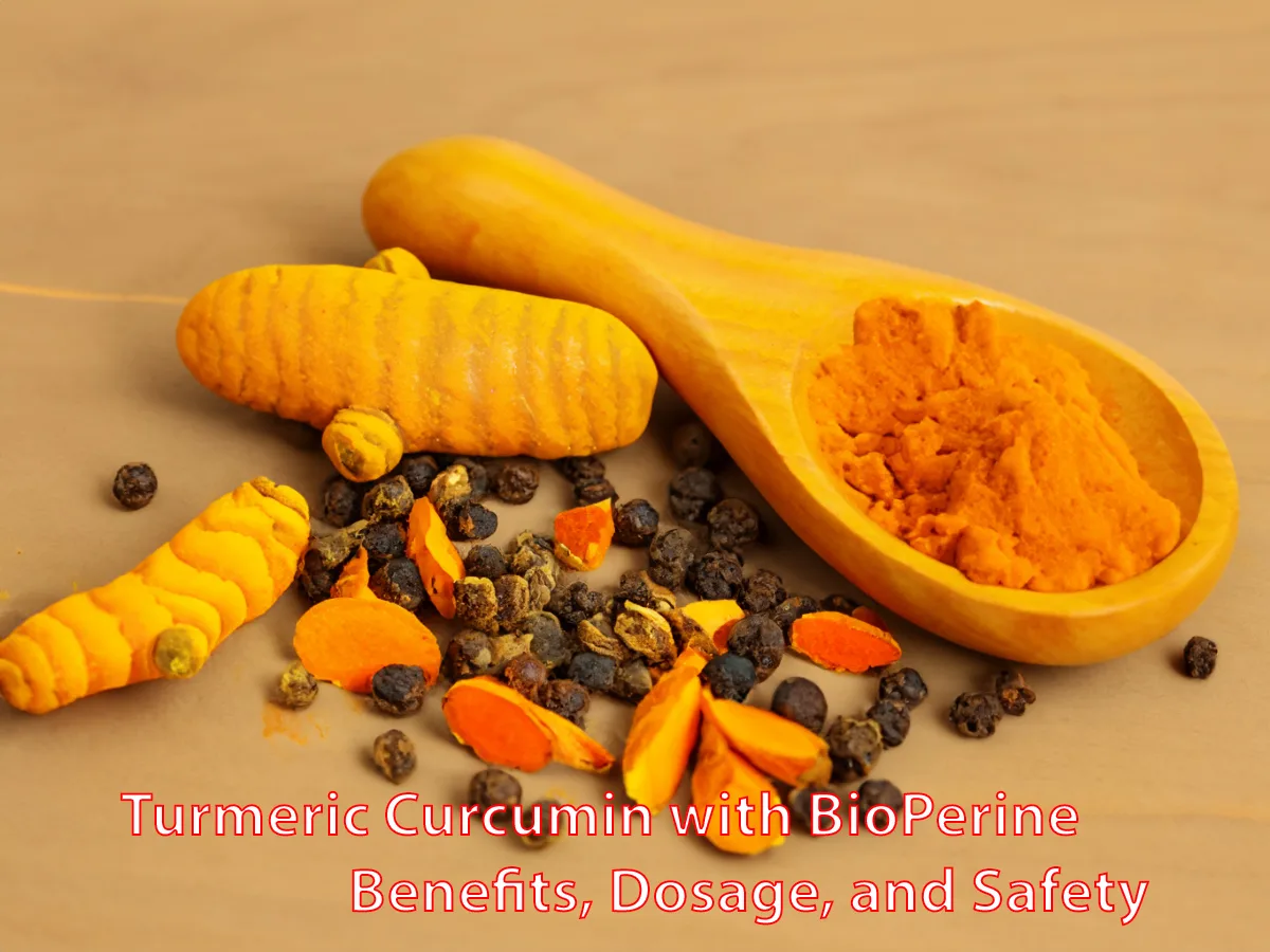 Turmeric Curcumin with BioPerine: Benefits, Dosage, and Safety
