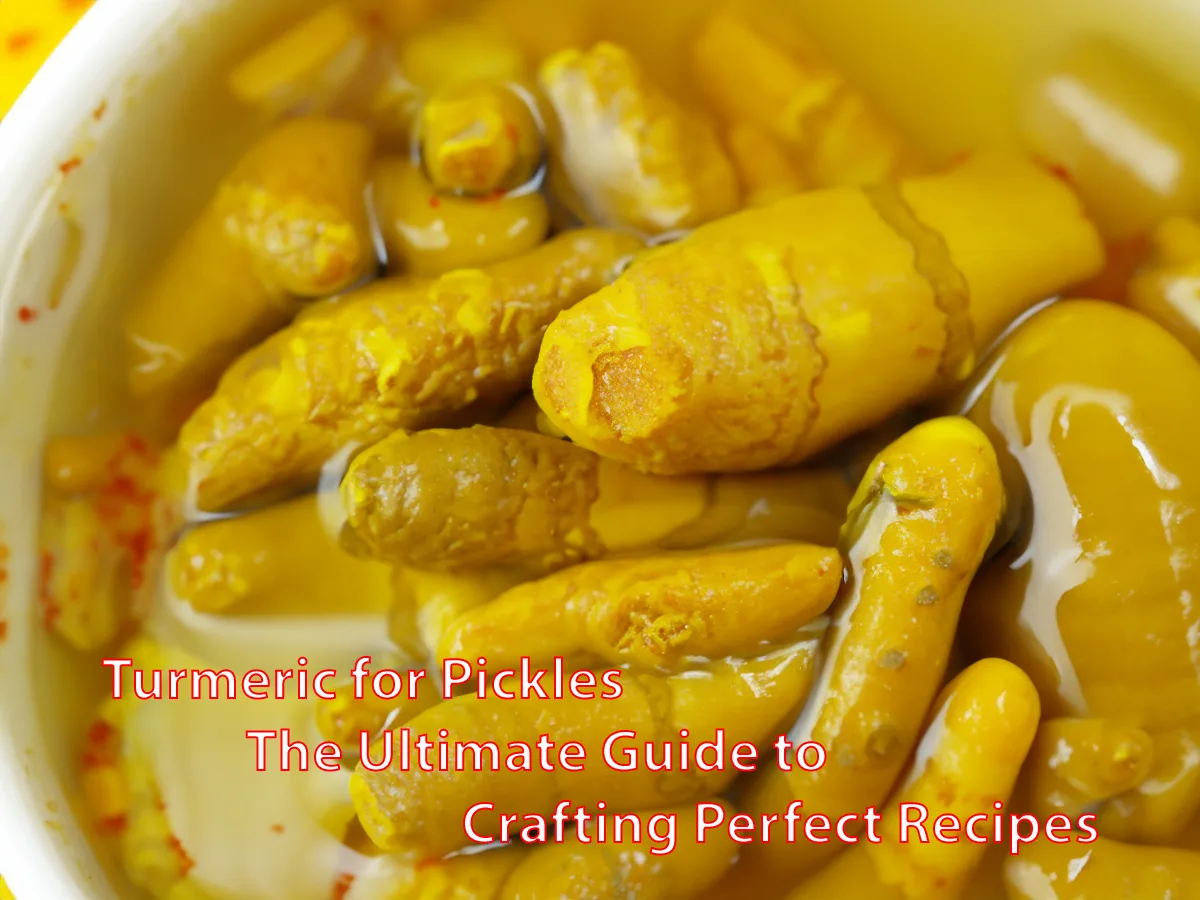 Turmeric for Pickles: The Ultimate Guide to Crafting Perfect Recipes